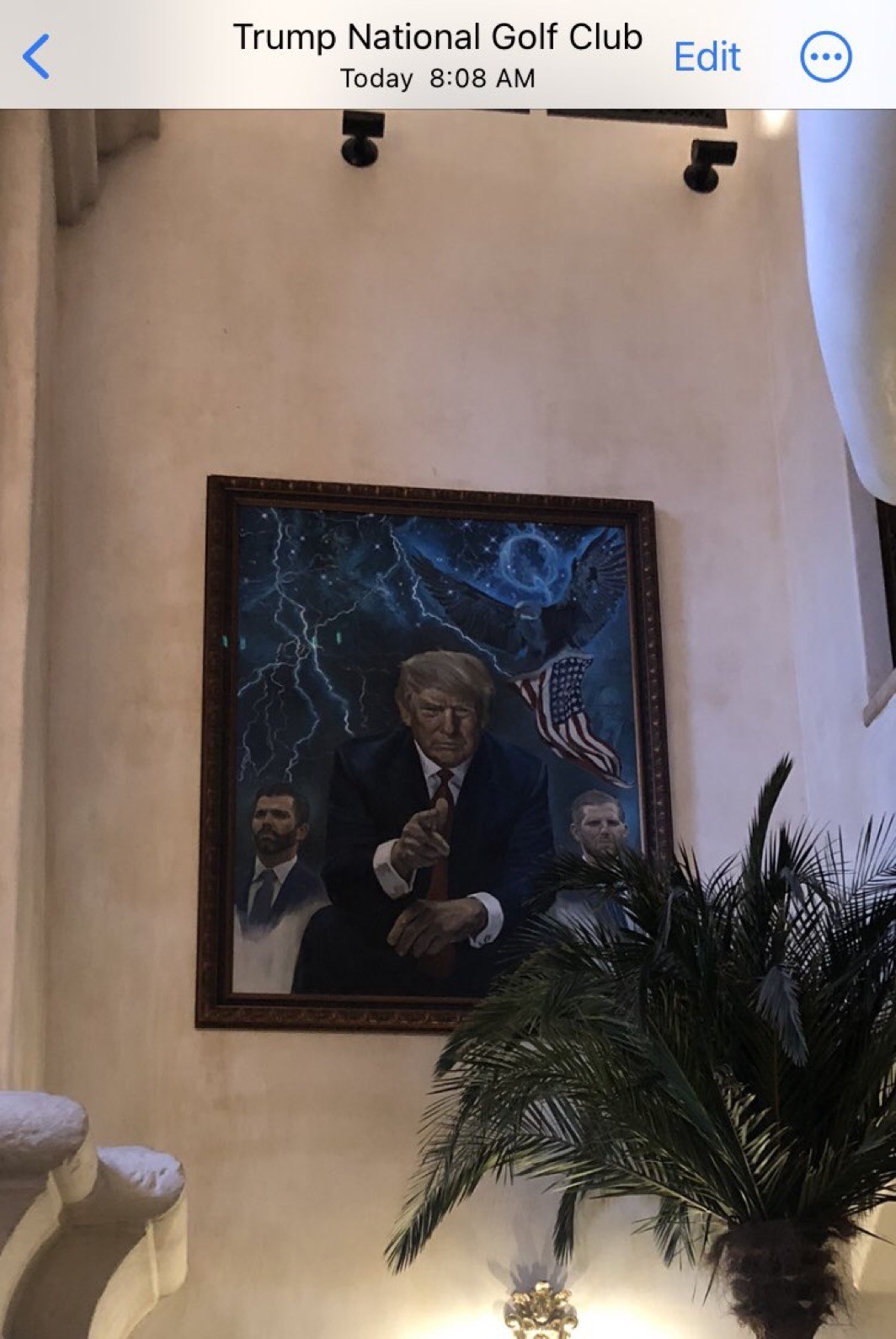 At Trump National Golf Club